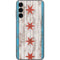 Chicago Flag Dark Wood Galaxy A14 5G Skin